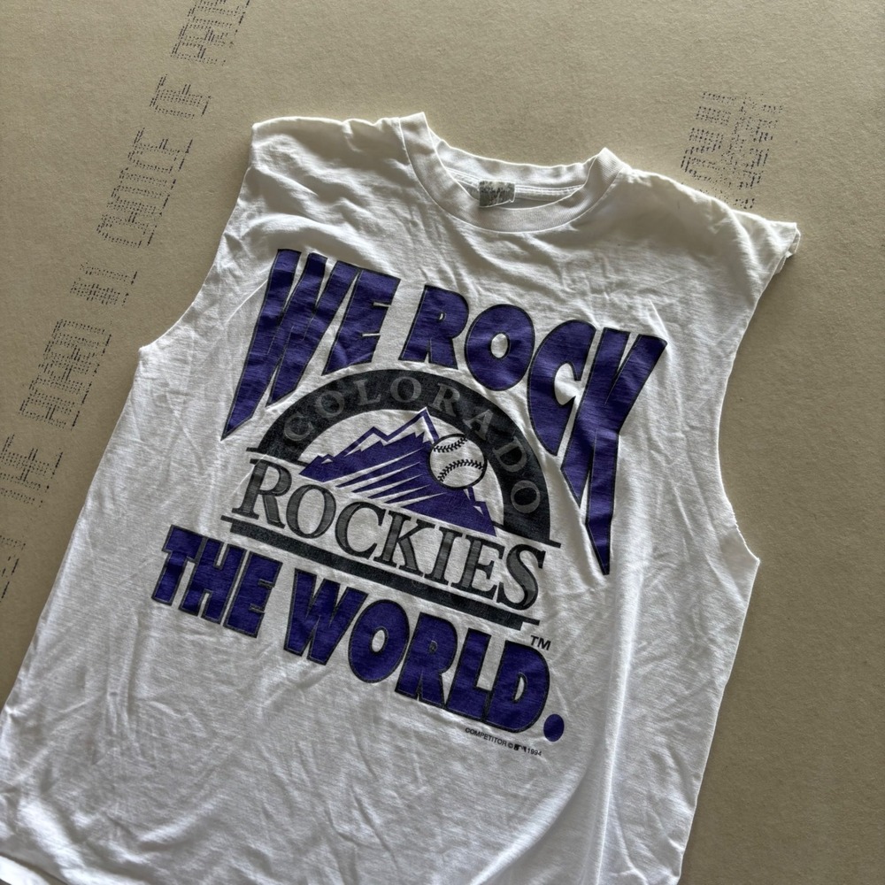 Vintage 90s Colorado Rockies shirt
